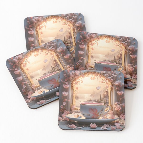 Item preview, Tea coffee drink under romantic  designed and sold by ammiespy.