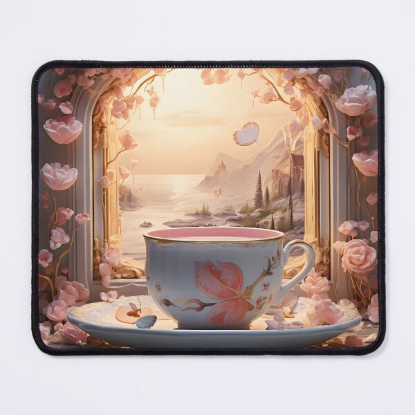 Item preview, Tea coffee drink under romantic designed and sold by ammiespy.