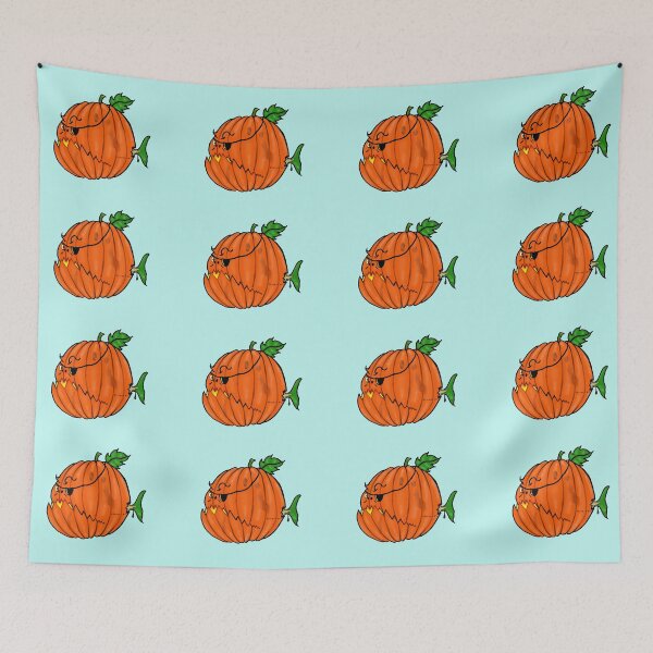 Item preview, Piranha Pumpkin designed and sold by Carmen Mir Adorna.