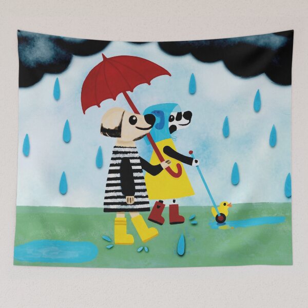 Item preview, DOGGOS' RAINY WALK designed and sold by axelle1410.