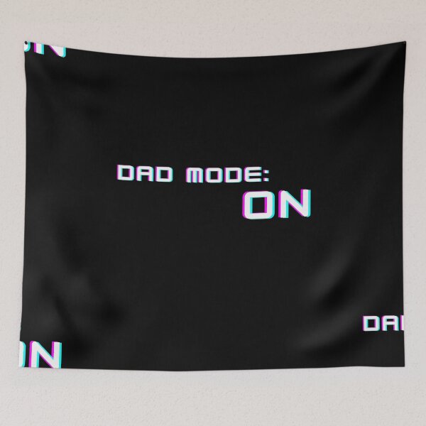 Item preview, DAD MODE: ON DARK gamer Father dad daddy designed and sold by Rukyta.
