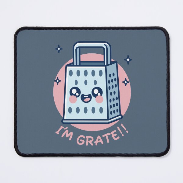 Item preview, I’m Grate - Cheerful Kitchen Grater Pun designed and sold by 1BPDesigns.