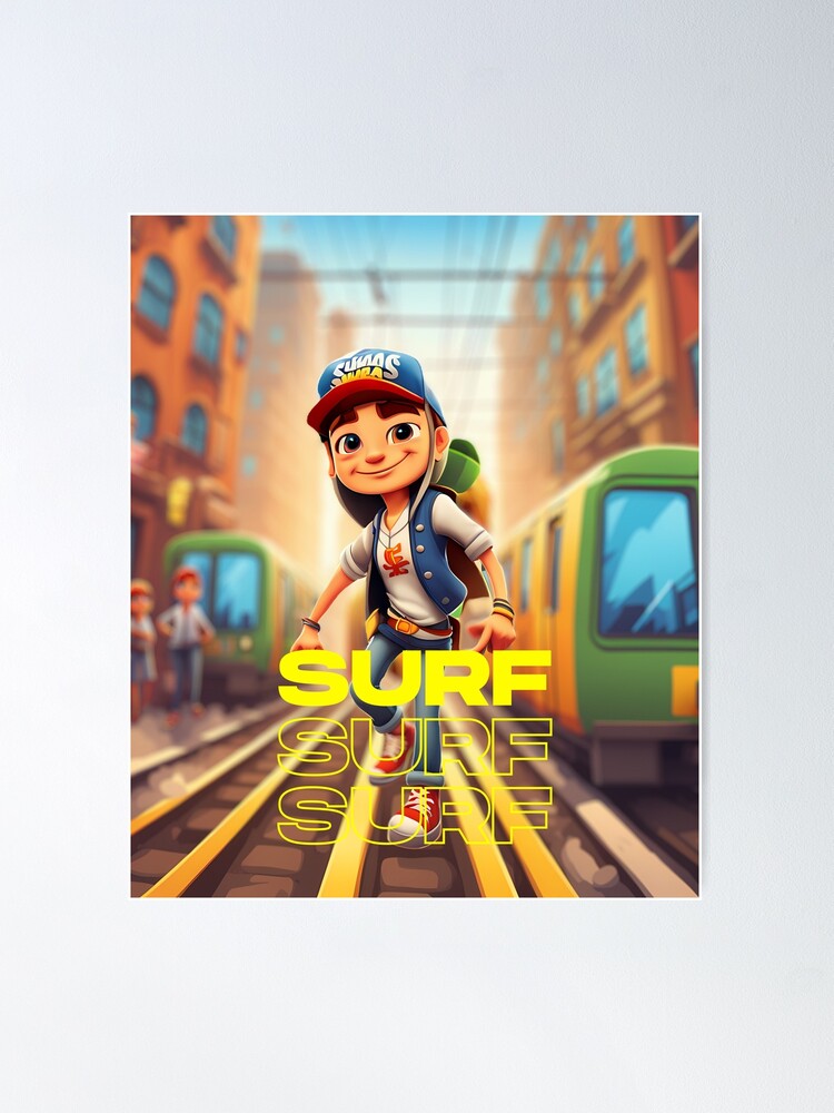  Subway Surfers 4 Vinyl Figure Frank : Toys & Games