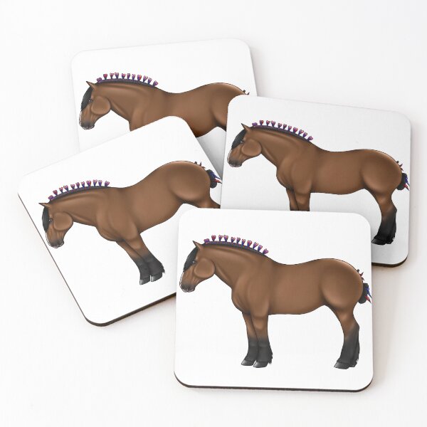 Item preview, Percheron Horse designed and sold by JayArtsyCo.
