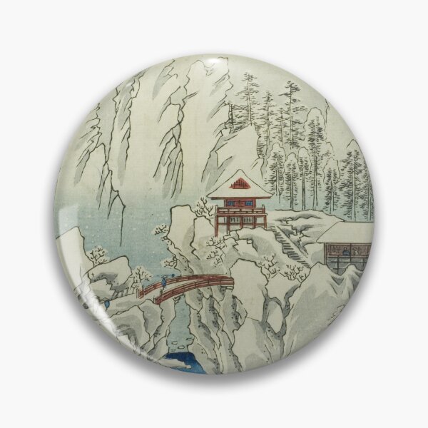 Item preview, Mount Haruna in Snow By Utagawa Hiroshige  designed and sold by Okyotsu.