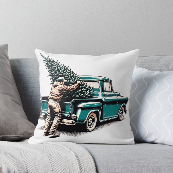Item preview, Pick-up truck Chevy Apache step-side Christmas tree 1950 designed and sold by Martymcflay.