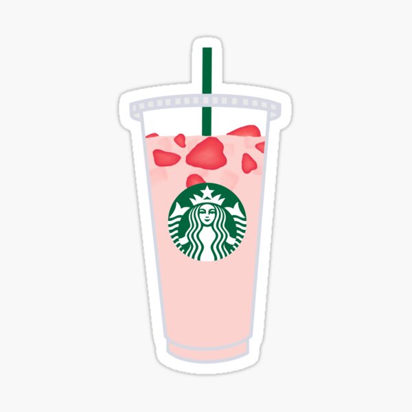 Starbucks Pink Drink Stickers for Sale