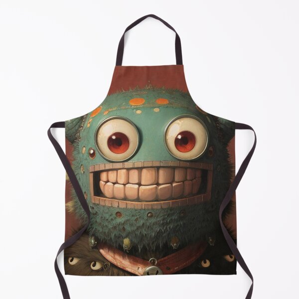 Item preview, Cute Little Monster Portrait Quirky Creature Art designed and sold by d03090.