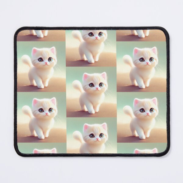 Item preview, No.48 3D Cute Cat seamless digital paper designed and sold by WGENESISDESIGN.