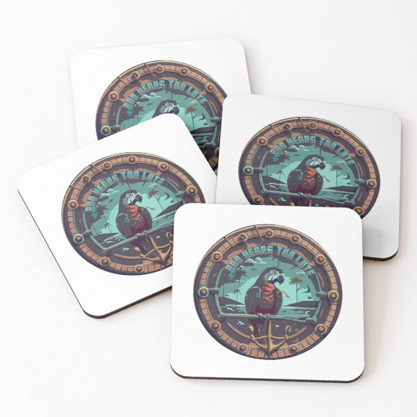 Item preview, 200 years too late - A Pirate's Life designed and sold by PatternDesign91.
