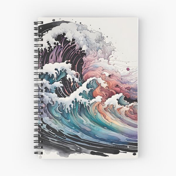 Item preview, The Splatters and Drops in Abstract Art - Waves Collection designed and sold by aiartistmarket.