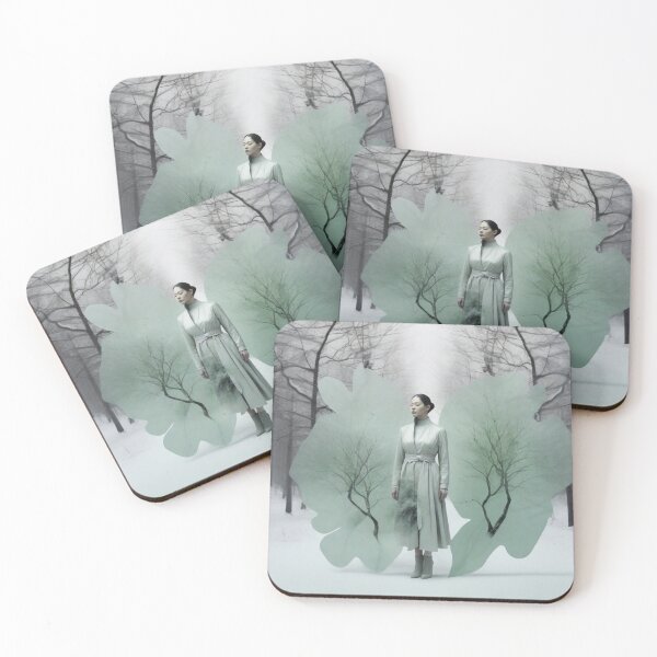Item preview, Surreal portrait in winter designed and sold by jsebouvi.