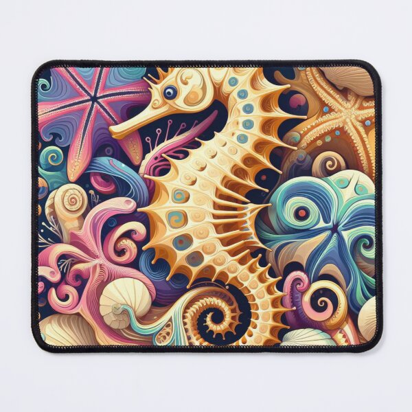 Item preview, Golden Seahorses Ocealife designed and sold by purplesensation.