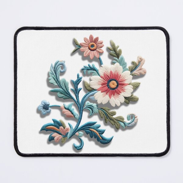 Item preview, Beautiful floral Embroidery designed and sold by Humbugle.