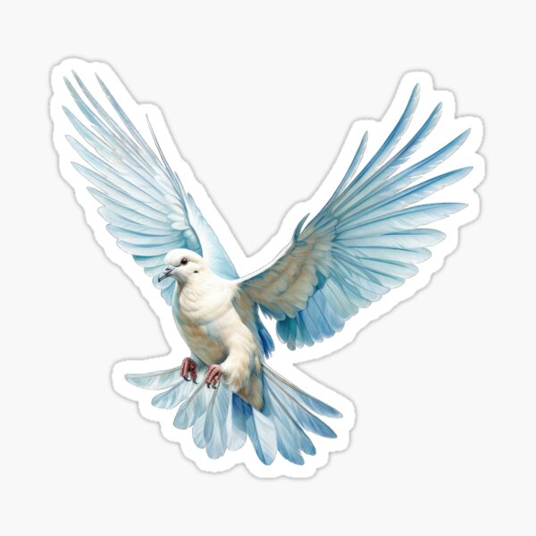 Item preview, Flying White Dove designed and sold by Kkoriginal.