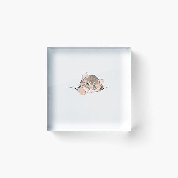 Item preview, Pocket Cat Holding On Essential T-Shirt designed and sold by PURPLERAIN99.
