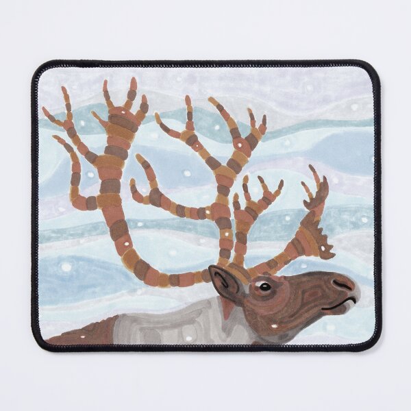 Item preview, Arctic Caribou in Winter designed and sold by inklets.