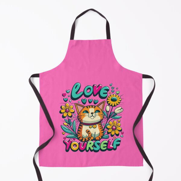 Item preview, Love Yourself, Love Cats designed and sold by ZingZone.