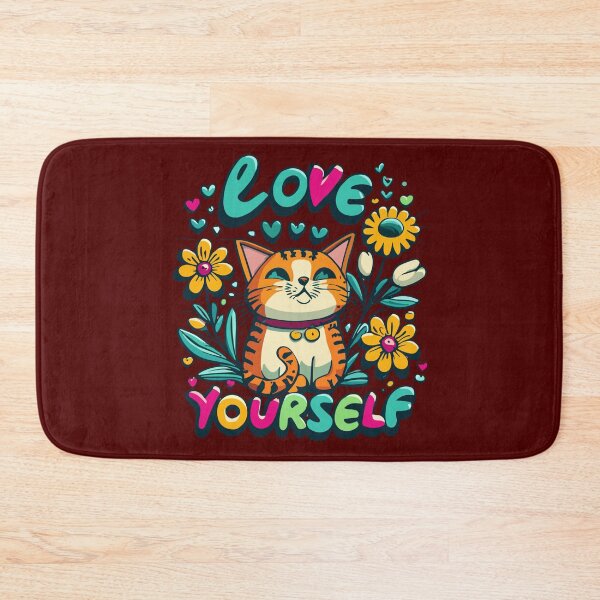 Item preview, Love Yourself, Love Cats  designed and sold by ZingZone.