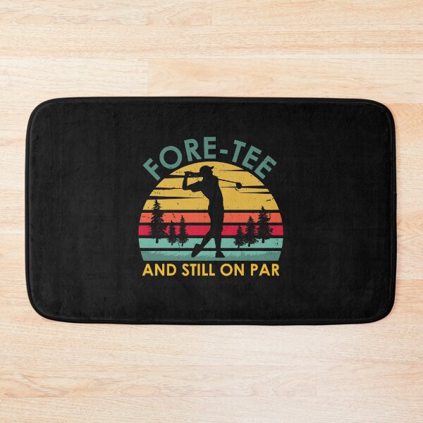 Item preview, Funny 40th birthday Golf Player For Men Fore-Tee and Still On Par Retro Golfer Pun  designed and sold by clothesy7.