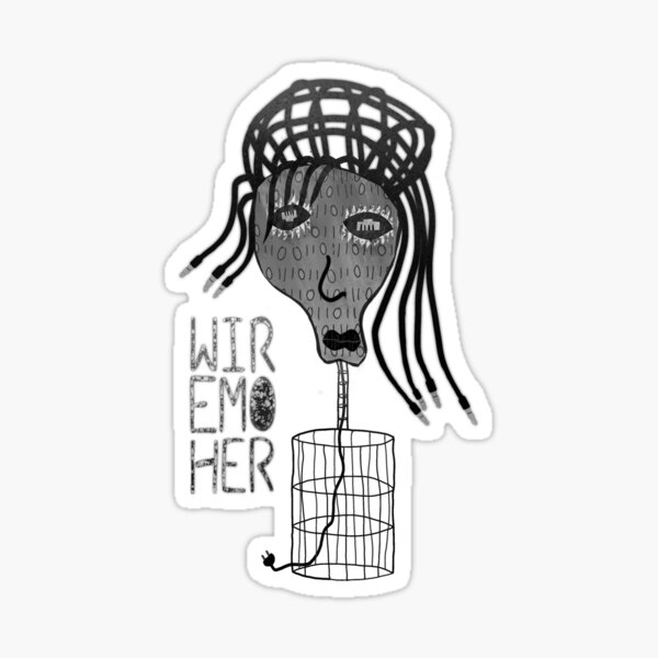 Wire Mother Sticker