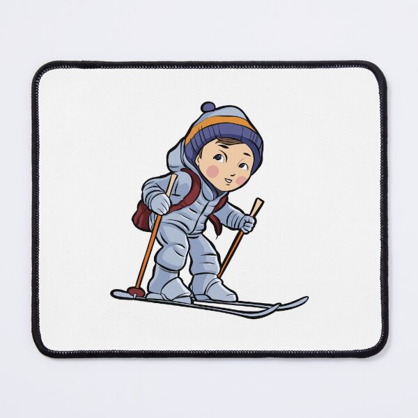 Item preview, skier boy sport winter athlete  designed and sold by StairheadStore.