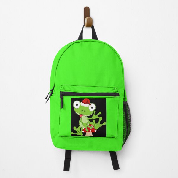 Item preview, happy jolly funny green frog xmas designed and sold by Aneta Kilimnik.