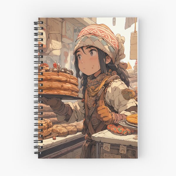Item preview, Adorable Fantasy Bakery Anime Girl designed and sold by bubblegoth.