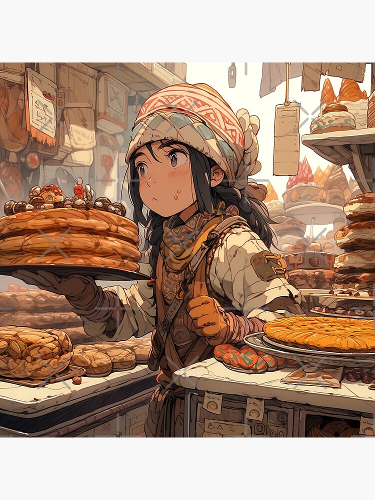 Donut Sweet Bakery Shop Anime Food #anime #2d #animeworld #foodie #foo... |  TikTok