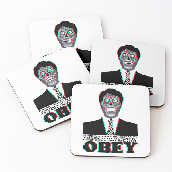 Item preview, They Live OBEY 3D Pixel designed and sold by acquiesce13.