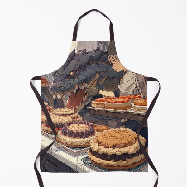 Item preview, Cool Fantasy Monster Bakery Anime Girl designed and sold by bubblegoth.