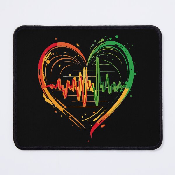 Item preview, Reggae Heart Beat designed and sold by reggaeartgifts.