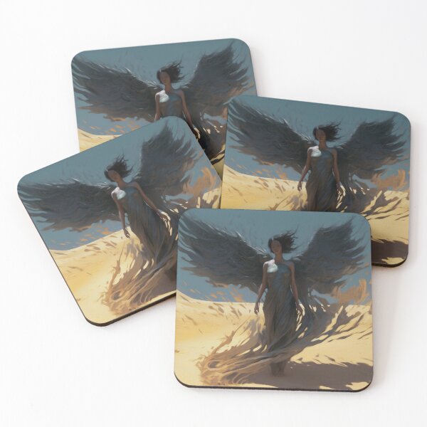 Item preview, Guardian of the Amber Dunes designed and sold by oanaunciuleanu.