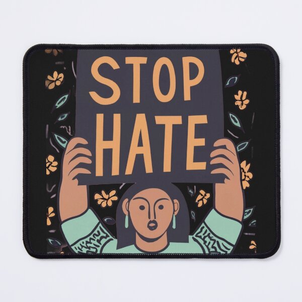 Item preview, Woman Stop the hate  designed and sold by LuckyFamily.