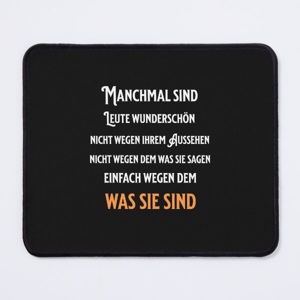 Item preview, Sometimes people are beautiful..., design with a meaningful saying in German designed and sold by Pflugart.