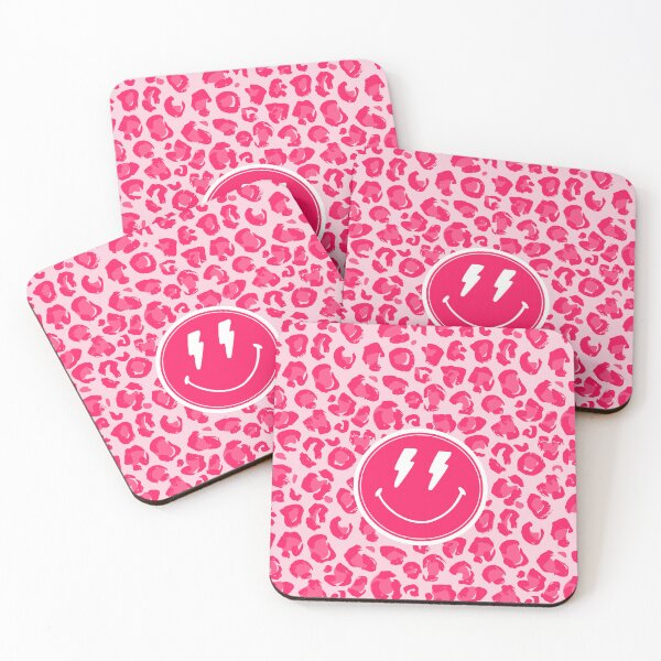 Item preview, Preppy School Supplies, Preppy, Aesthetic, Pink, Leopard Print, Smile, Preppy designed and sold by Inspired Life Creative.