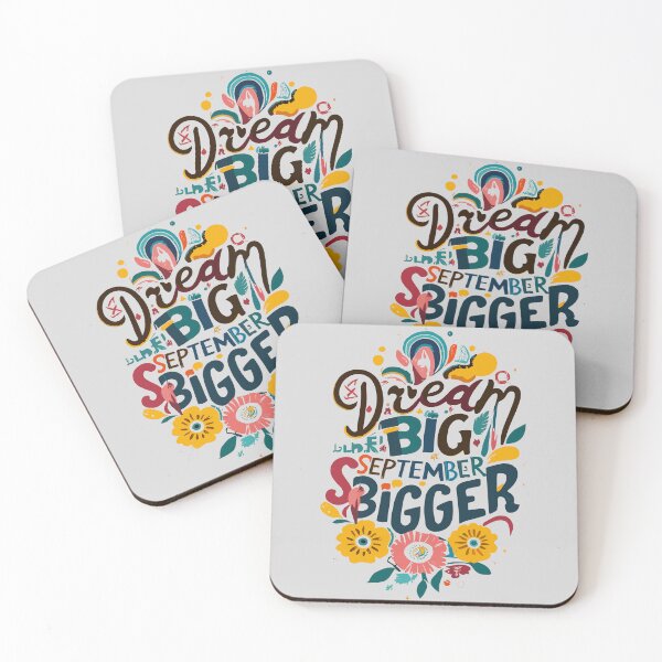 Item preview, Dream Big September Bigger designed and sold by DrawHandArt.