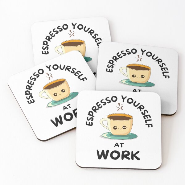 Item preview, Copy of Espresso yourself at work coffee office mug designed and sold by Rukyta.
