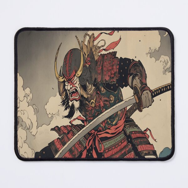 Item preview, Samurai Retro Japanese art wall decor designed and sold by LynZorHome.