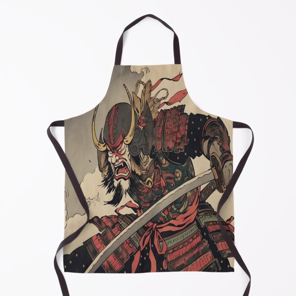 Item preview, Samurai Retro Japanese art wall decor designed and sold by LynZorHome.