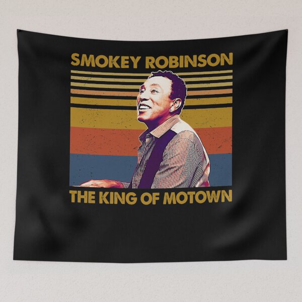 Item preview, Smokey music Robinson The King Of Motown Retro designed and sold by cutrightneal.