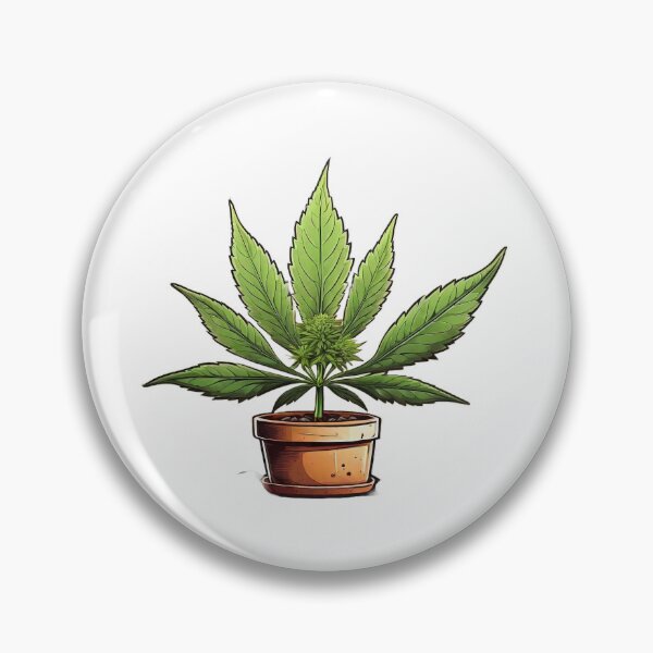 Item preview, Ganja in pot designed and sold by labbydoc.