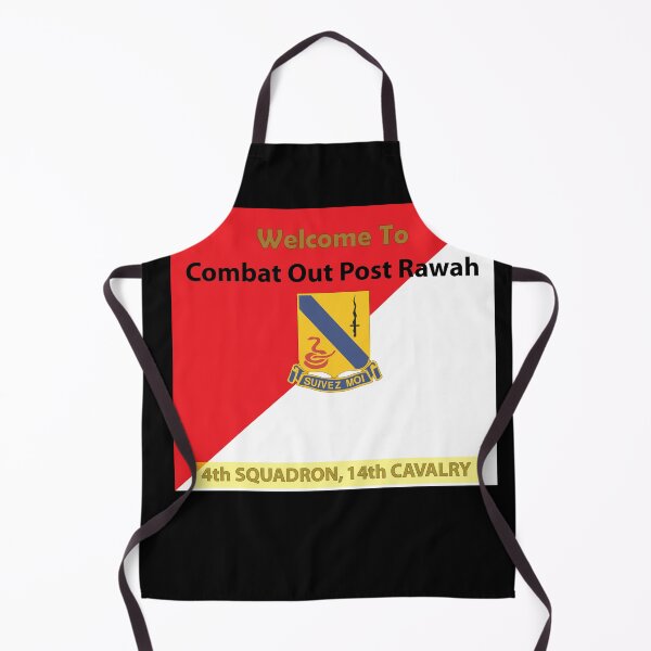 Item preview, Army - 4th Squadron, 14th Cavalry Regiment - Welcome to COP Rawah X 300 designed and sold by Military Insignia Products.