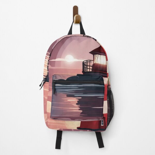 Item preview, Red and White Lighthouse designed and sold by purplesensation.