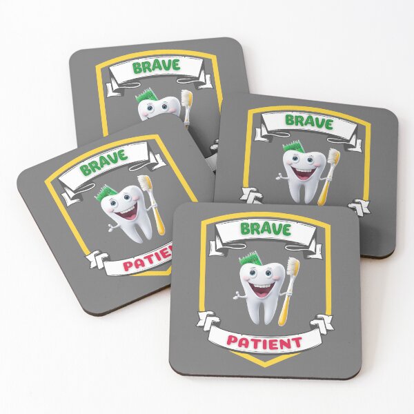 Item preview, Brave Patient - Healthy Teeth designed and sold by BababuuuPrint.