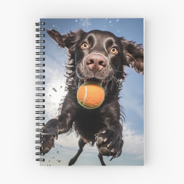Item preview, Funny dog catching a ball designed and sold by SecretSeeker.