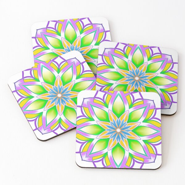 Item preview, Central Splendor: Bold & Colorful Mandala designed and sold by Drake Lewdly.