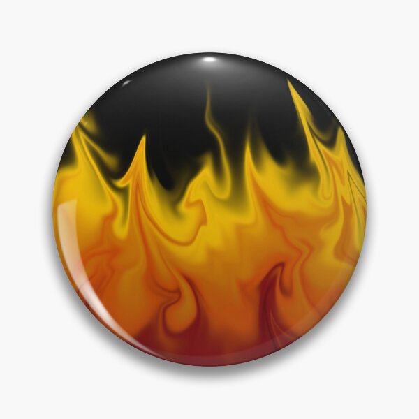 Item preview, Fire edge designed and sold by coloryourwings.