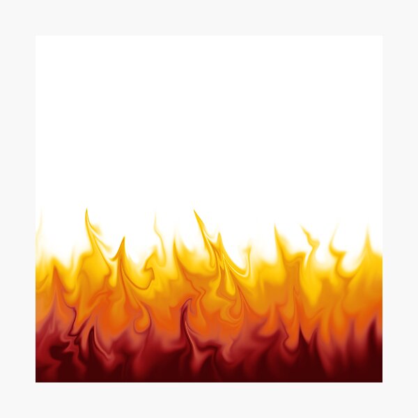 Item preview, Fire edge designed and sold by coloryourwings.