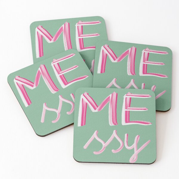 Item preview, MESSY paint word art print designed and sold by nataliavandalia.